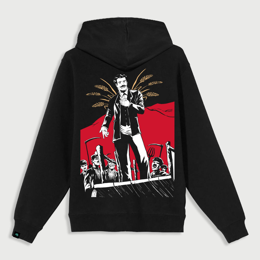zoodie-antipas-black-back φουτερ μπλουζα με λογοτυπο