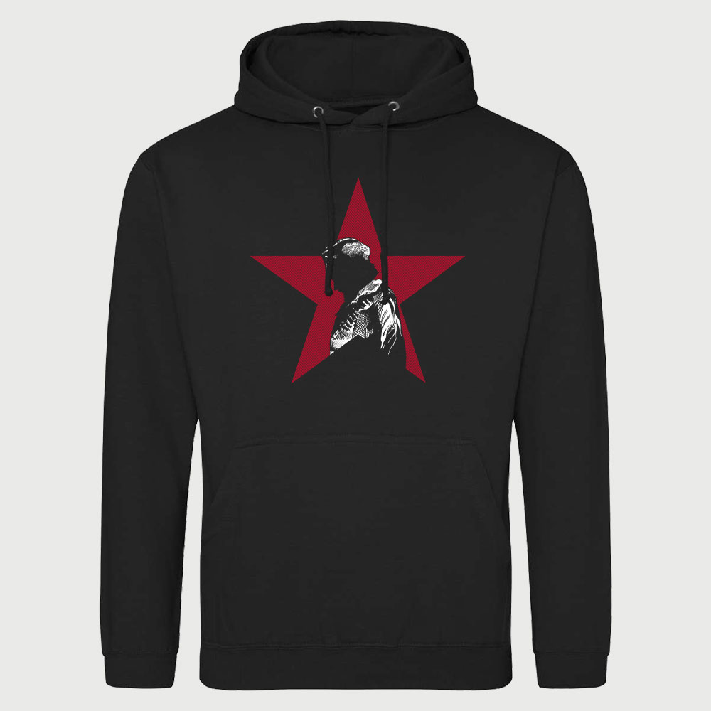 star_jh001-black_front μπλούζα φούτερ-κουκούλα με logo