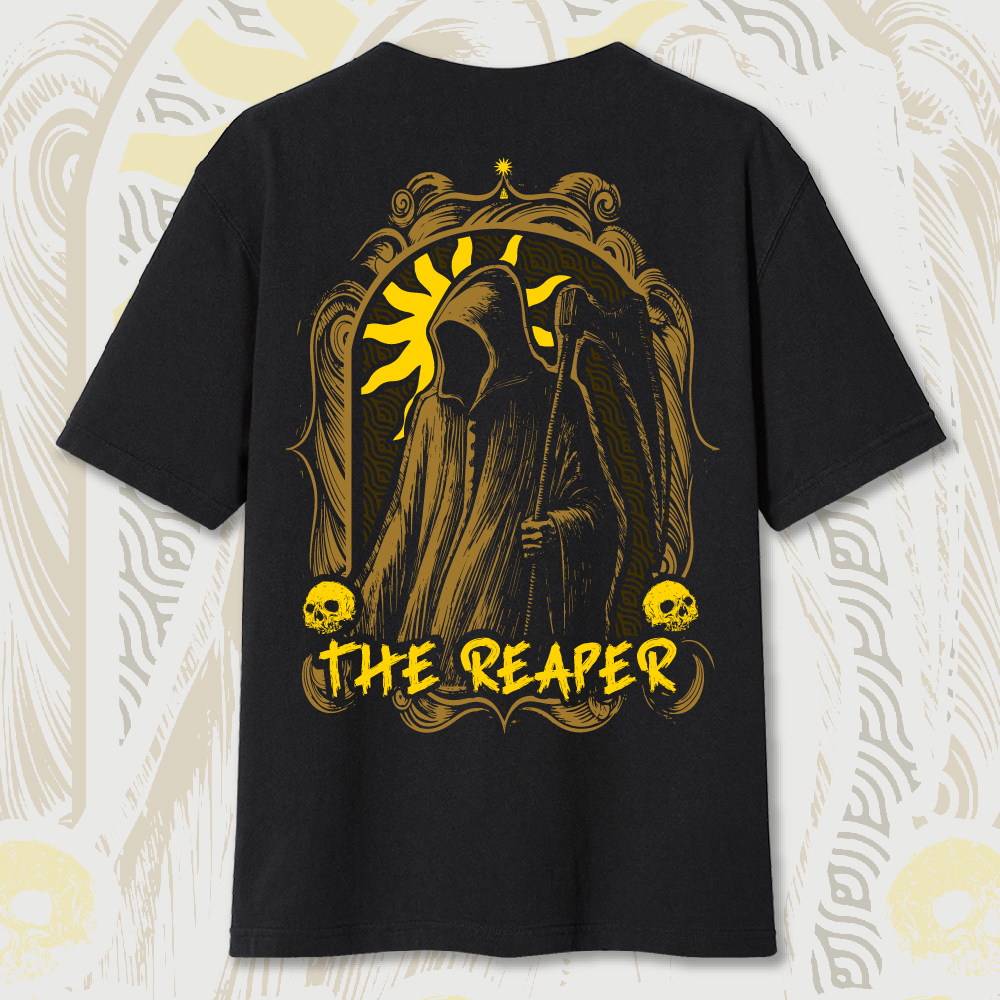 N3CR0 - THE REAPER-04 κοντομανικο μπλουζακι με λογοτυπο