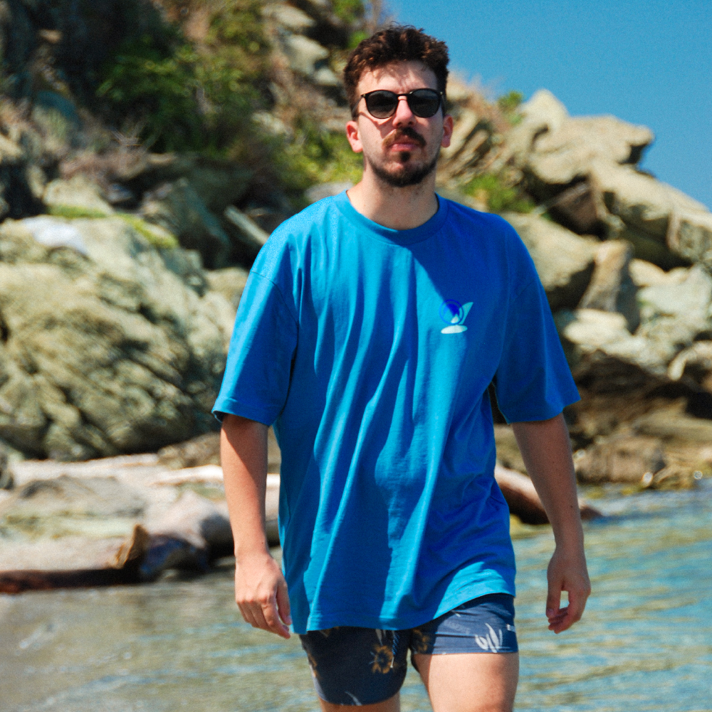 Careless Waves – Oversize Tshirt (Front Print)